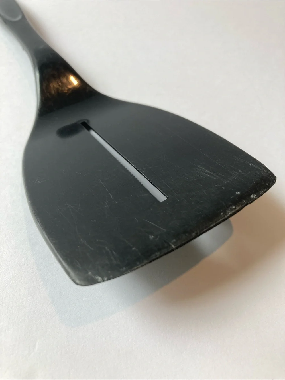 Vintage Foley Nylon Single Slot Black Spatula Flipper Turner 11.75” Kitchen Cook
